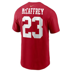 Christian McCaffrey  Player Name & Number T-Shirt - San Francisco 49ers