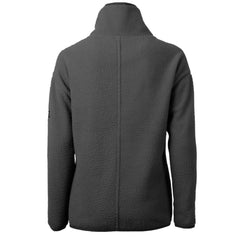 MLB Colorado Rockies Cutter & Buck Women's Roam Cascade Eco Sherpa Fleece Half-Zip Pullover Jacket