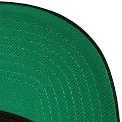 NHL Black Boston Bruins Mitchell & Ness Team Seal Trucker Snapback Hat