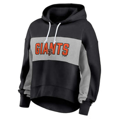 MLB San Francisco Giants Profile Women's Plus Size Pullover Hoodie