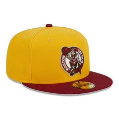 NBA Boston Celtics Fall Leaves 2-Tone 59FIFTY Fitted Hat