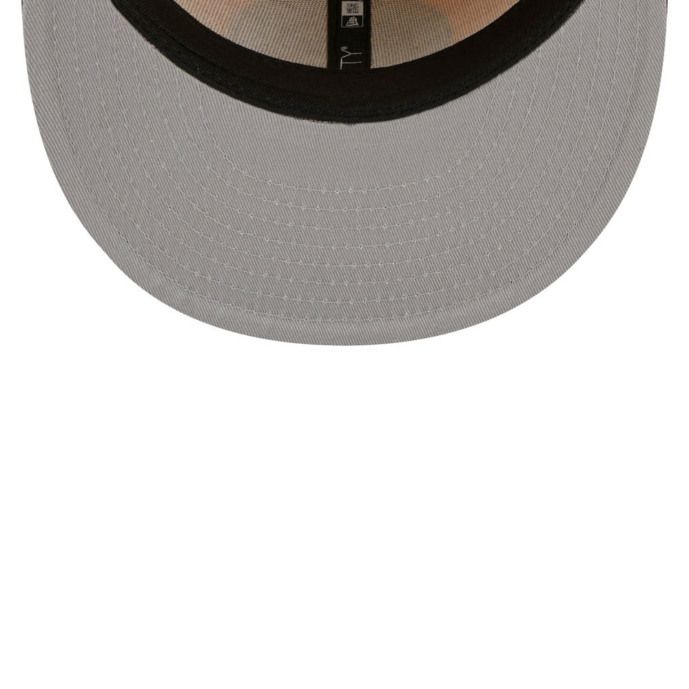 NBA Brooklyn Nets Fall Leaves 2-Tone 59FIFTY Fitted Hat