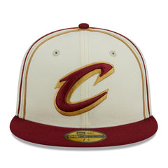 NBA Cleveland Cavaliers Piping 2-Tone 59FIFTY Fitted Hat sale