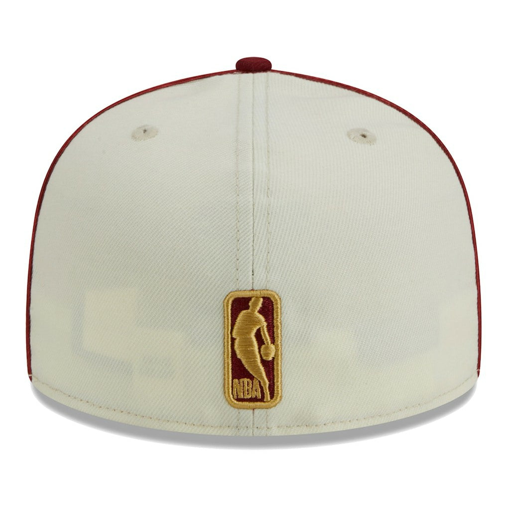 NBA Cleveland Cavaliers Piping 2-Tone 59FIFTY Fitted Hat sale