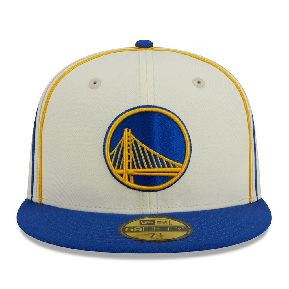 NBA Golden State Warriors Piping 2-Tone 59FIFTY Fitted Hat sale