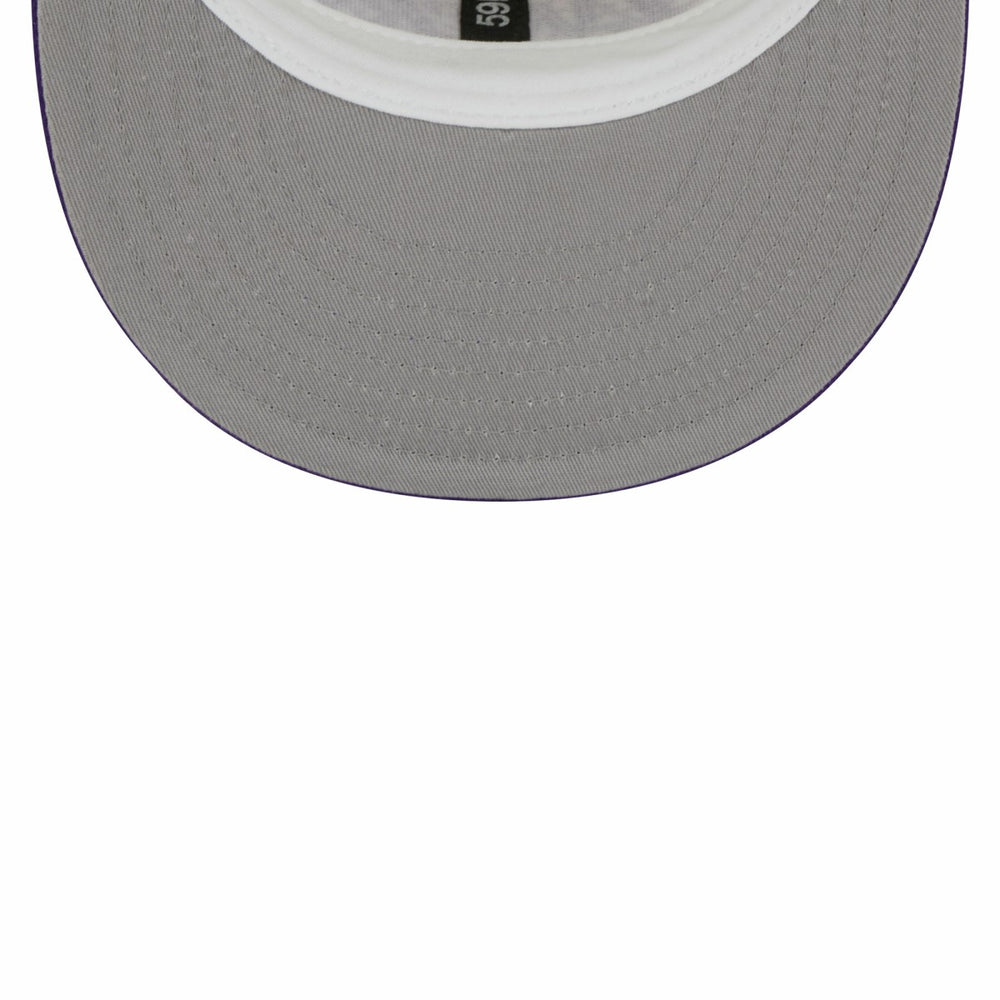 NBA Los Angeles Lakers Piping 2-Tone 59FIFTY Fitted Hat