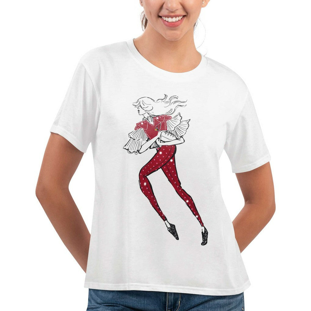 G-III 4Her by Carl Banks Women's Play The Ball T-Shirt - Arizona Cardinals