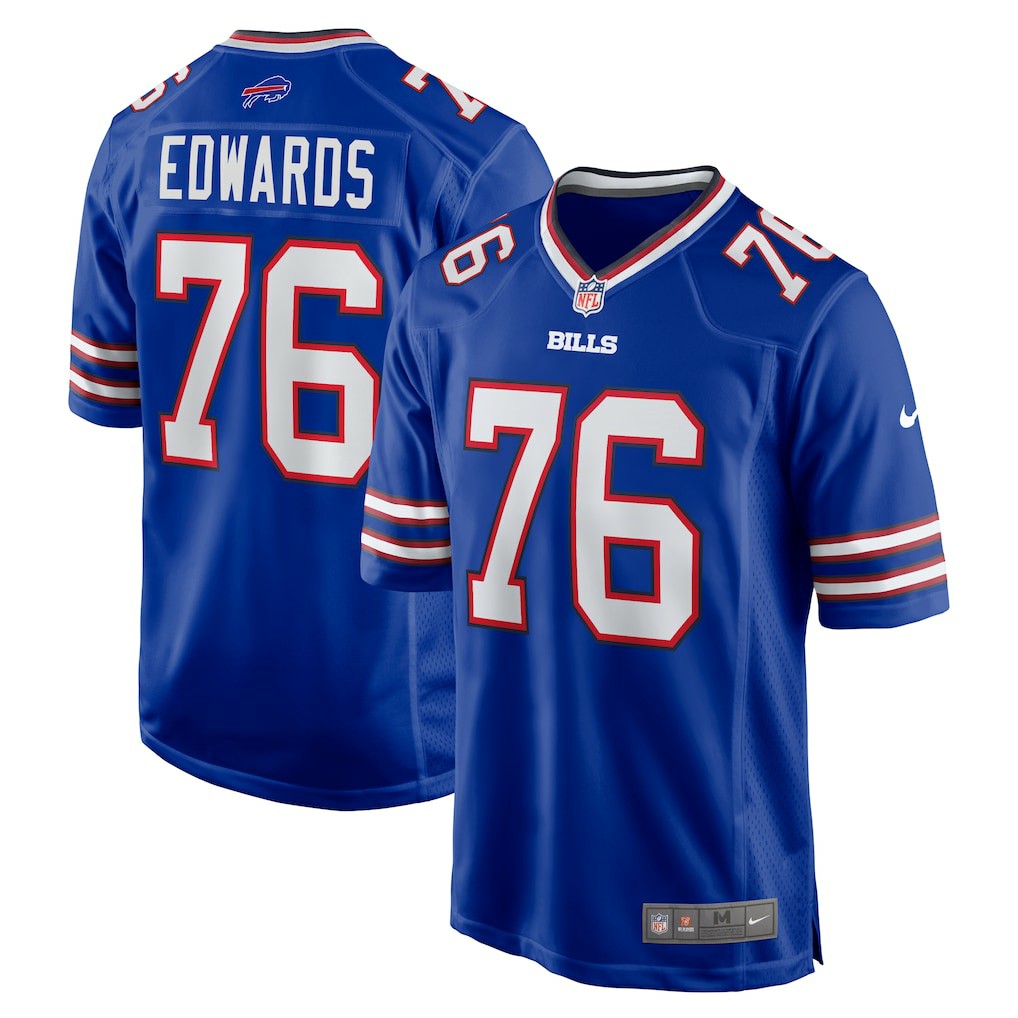 David Edwards  Game Jersey - Buffalo Bills