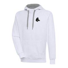 MLB Boston Red Sox Antigua Metallic Victory Pullover Hoodie
