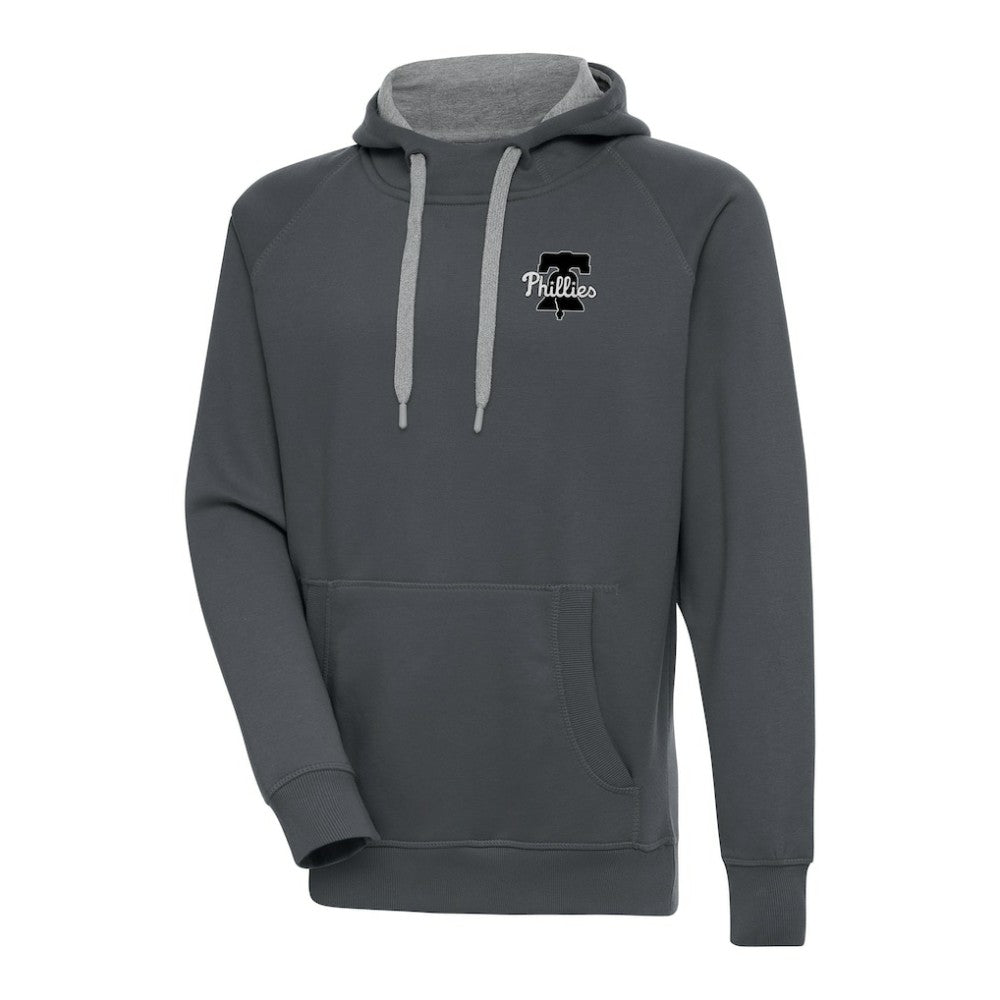 MLB Philadelphia Phillies Antigua Metallic Victory Pullover Hoodie