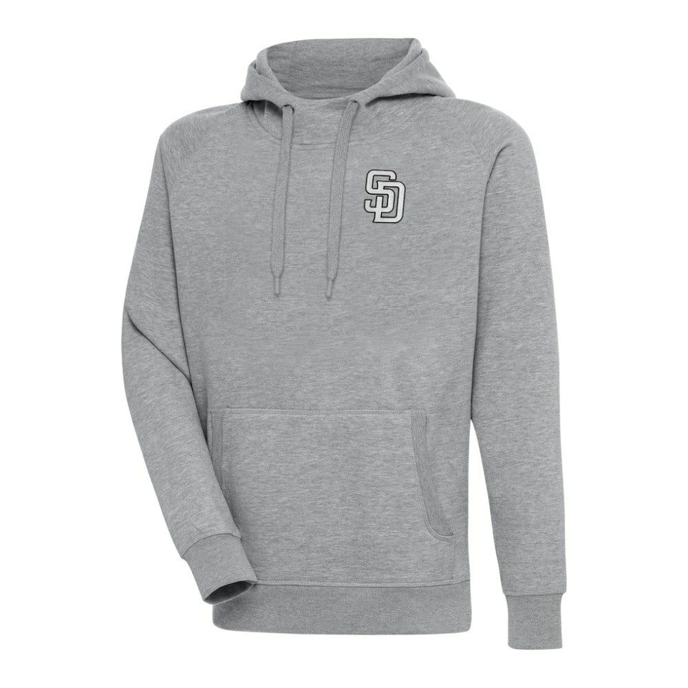 MLB San Diego Padres Antigua Metallic Victory Pullover Hoodie