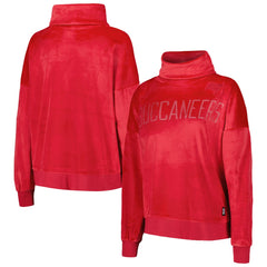 DKNY Sport Women's Deliliah Rhinestone Funnel Neck Pullover Sweatshirt - Tampa Bay Buccaneers