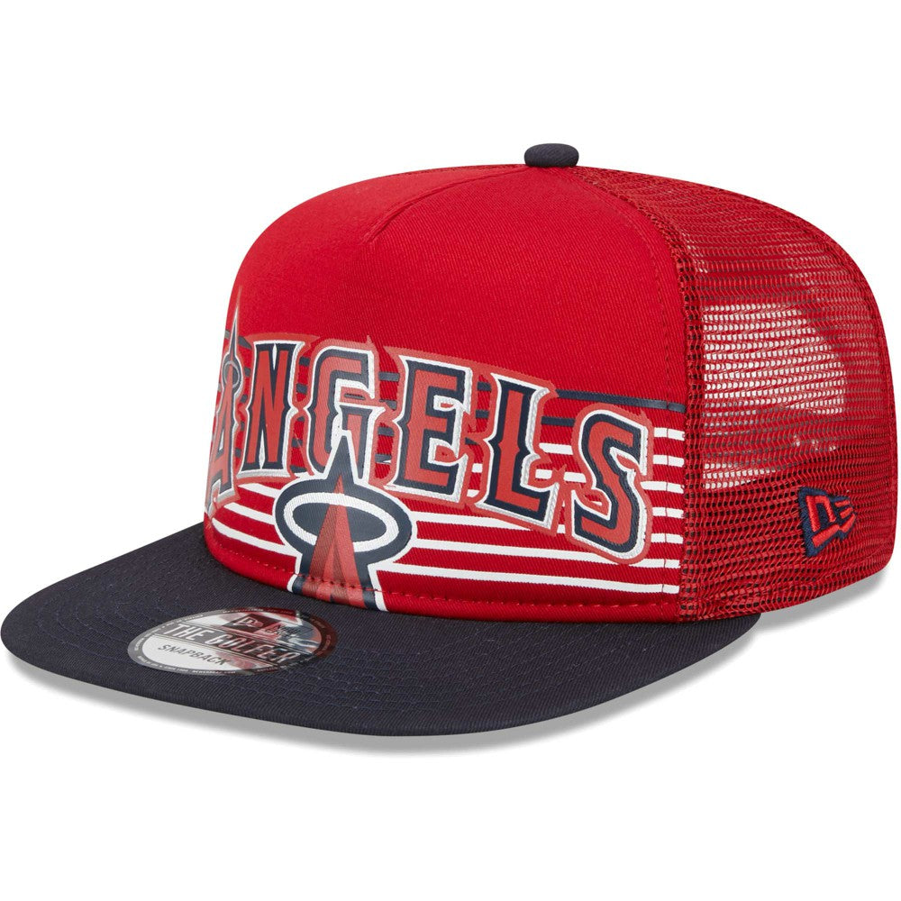 MLB Los Angeles Angels New Era Speed Golfer Trucker Snapback Hat