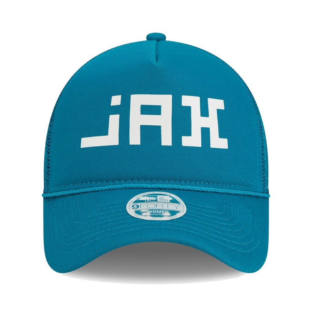 Women's McGee Trucker 9FORTY Adjustable Hat - Jacksonville Jaguars