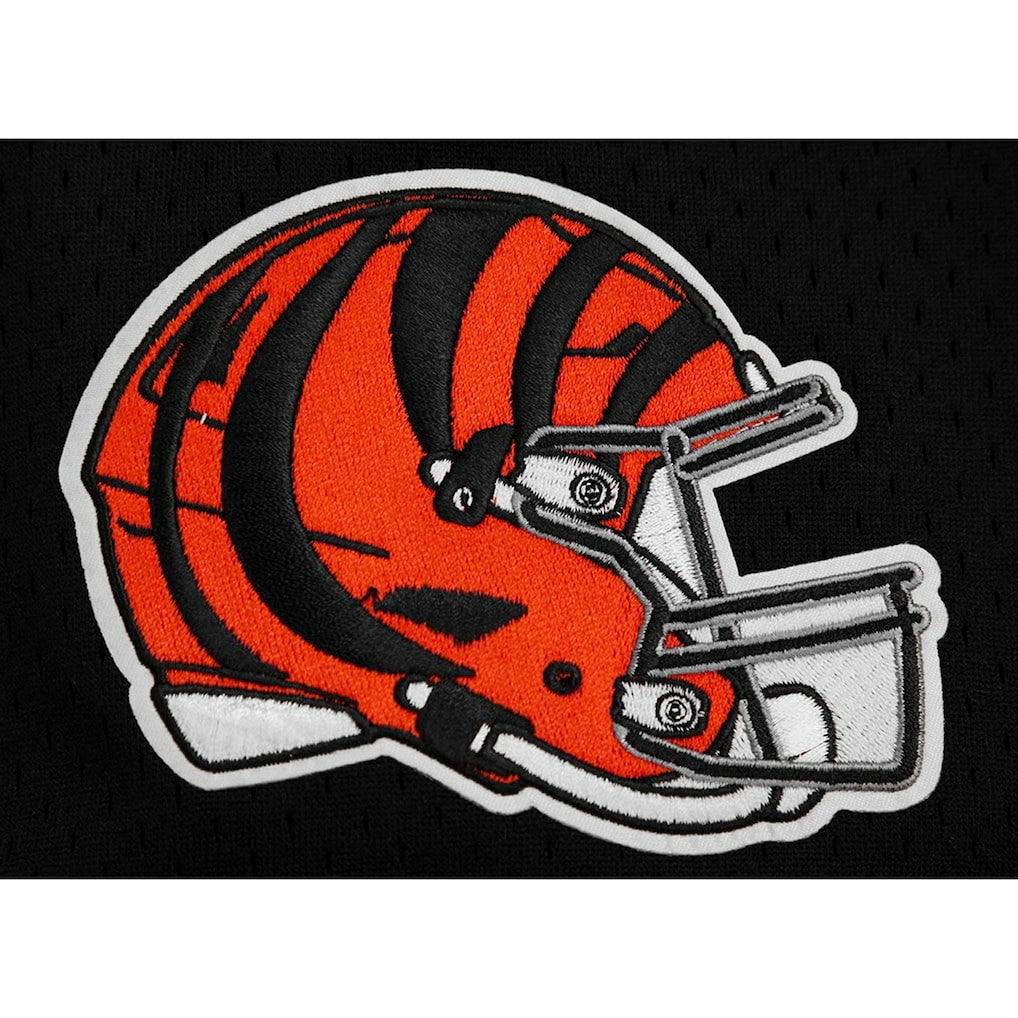 Joe Burrow  Pro Standard Mesh Baseball Button-Up T-Shirt - Cincinnati Bengals