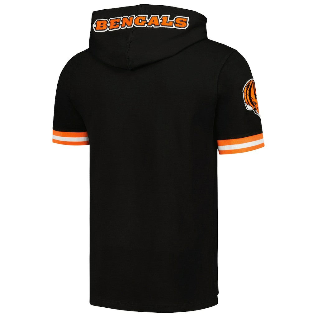 Joe Burrow  Pro Standard Player Name & Number Hoodie T-Shirt - Cincinnati Bengals