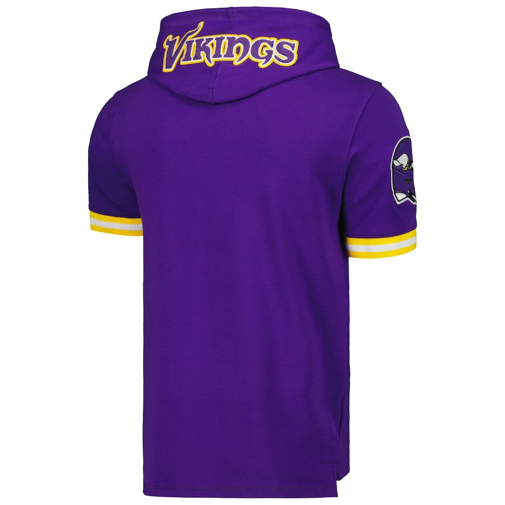 Justin Jefferson  Pro Standard Player Name & Number Hoodie T-Shirt - Minnesota Vikings