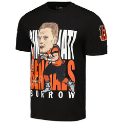 Joe Burrow  Pro Standard Avatar Remix Player Graphic T-Shirt - Cincinnati Bengals