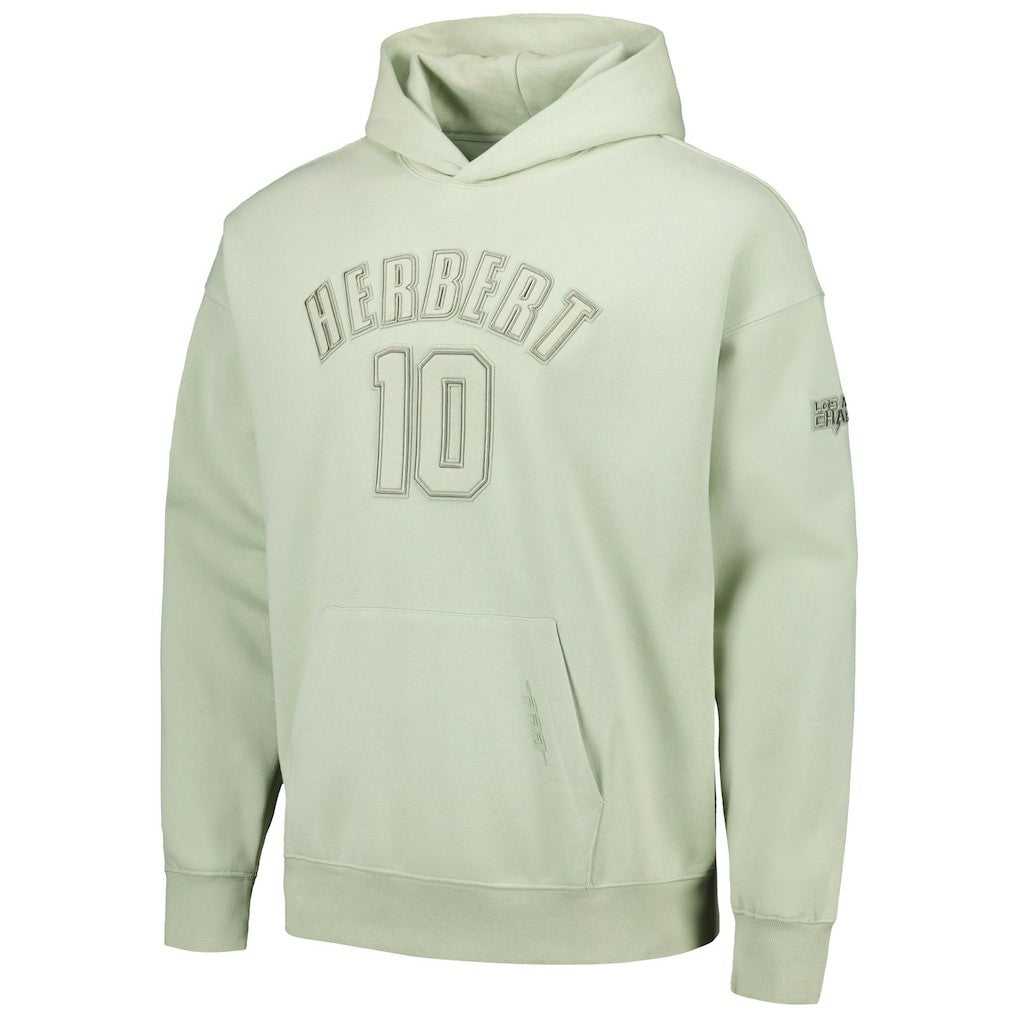 Justin Herbert  Pro Standard Player Name & Number Pullover Hoodie - Los Angeles Chargers