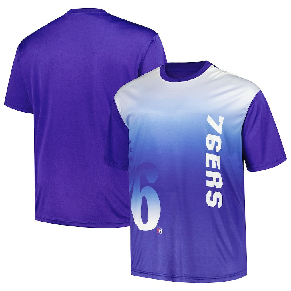 NBA Philadelphia 76ers Big & Tall Sublimated T-Shirt