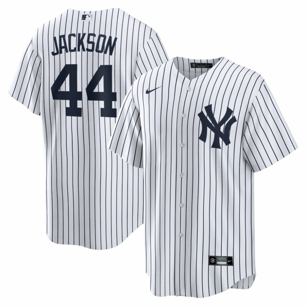 MLB Reggie Jackson New York Yankees Nike Home Retired Player Replica Jersey