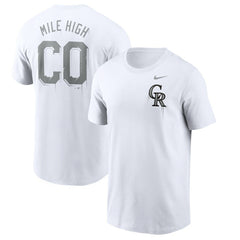 MLB Colorado Rockies Nike Mile High Hometown T-Shirt