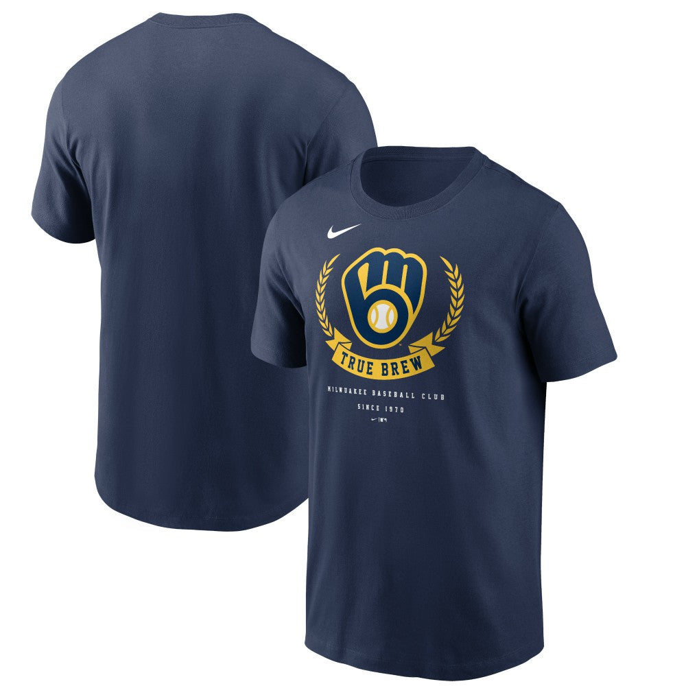 MLB Milwaukee Brewers Nike True Brew Hometown T-Shirt