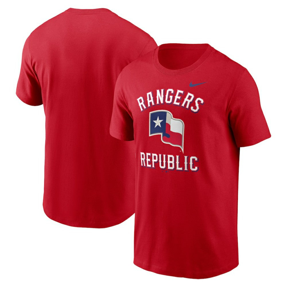 MLB Texas Rangers Nike Lone Star Flag Hometown T-Shirt