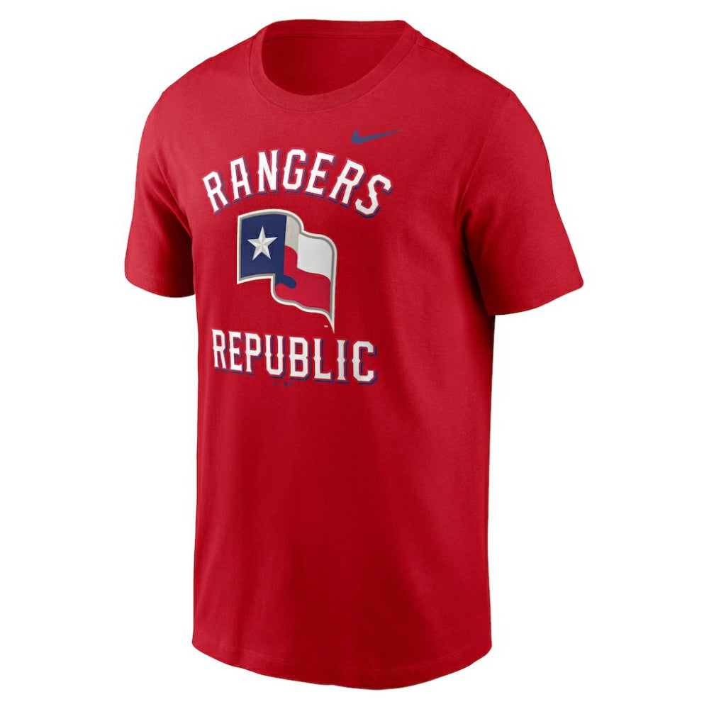 MLB Texas Rangers Nike Lone Star Flag Hometown T-Shirt