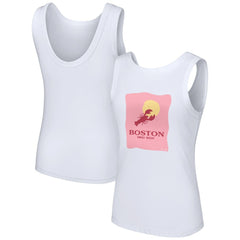 MLB Boston Red Sox Lusso Style Women's Lindy Tank Top