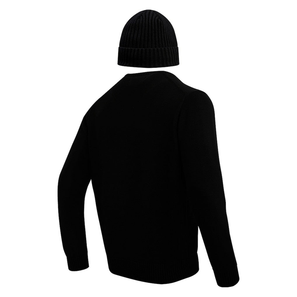 Pro Standard Crewneck Pullover Sweater & Cuffed Knit Hat Box Gift Set - Pittsburgh Steelers