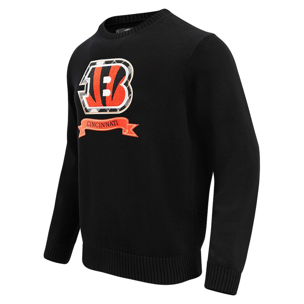 Pro Standard Prep Knit Sweater - Cincinnati Bengals
