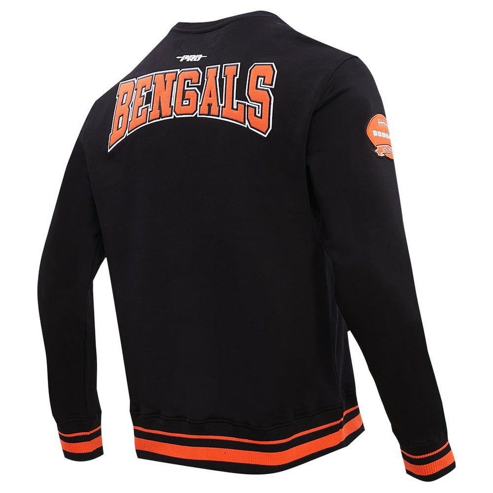 Pro Standard Crest Emblem Pullover Sweatshirt - Cincinnati Bengals