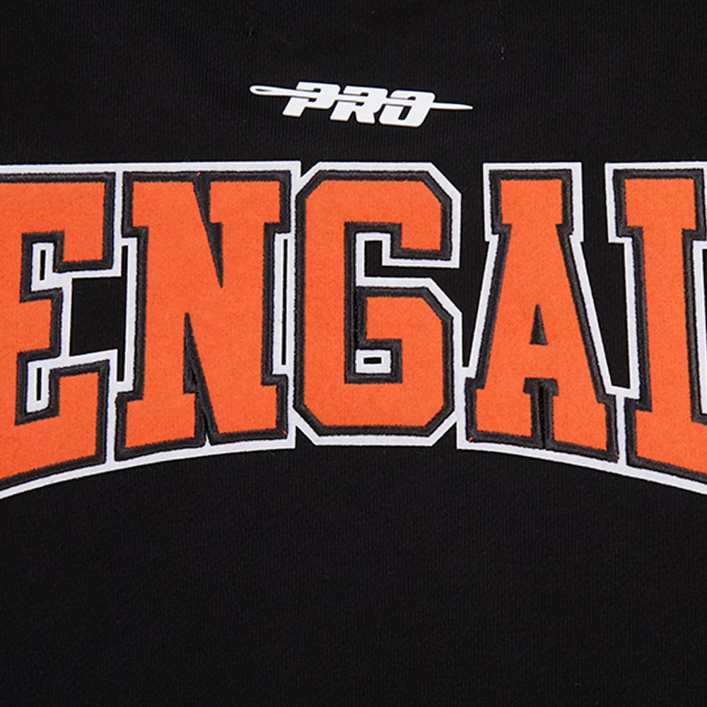 Pro Standard Crest Emblem Pullover Sweatshirt - Cincinnati Bengals