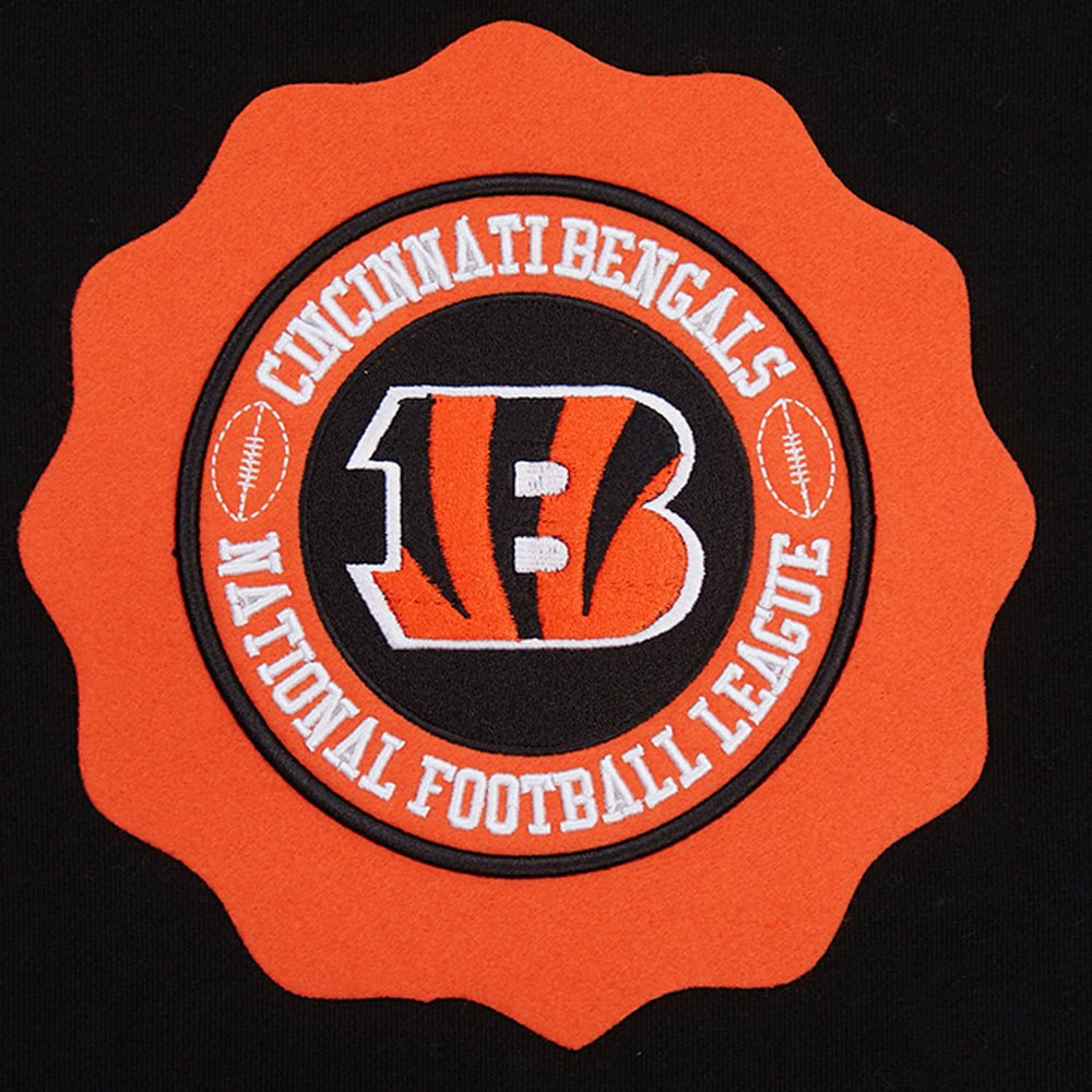 Pro Standard Crest Emblem Pullover Sweatshirt - Cincinnati Bengals