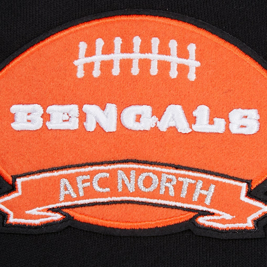 Pro Standard Crest Emblem Pullover Sweatshirt - Cincinnati Bengals