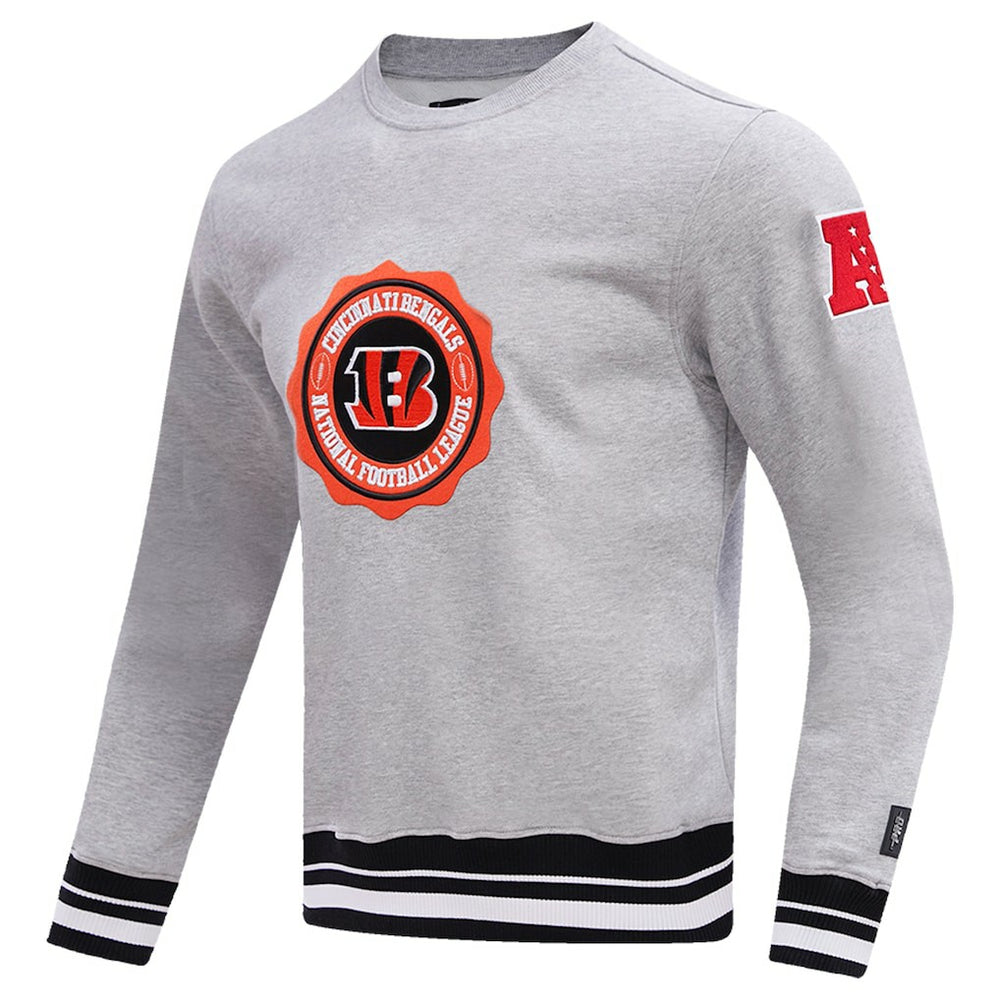 Pro Standard Crest Emblem Pullover Sweatshirt - Cincinnati Bengals