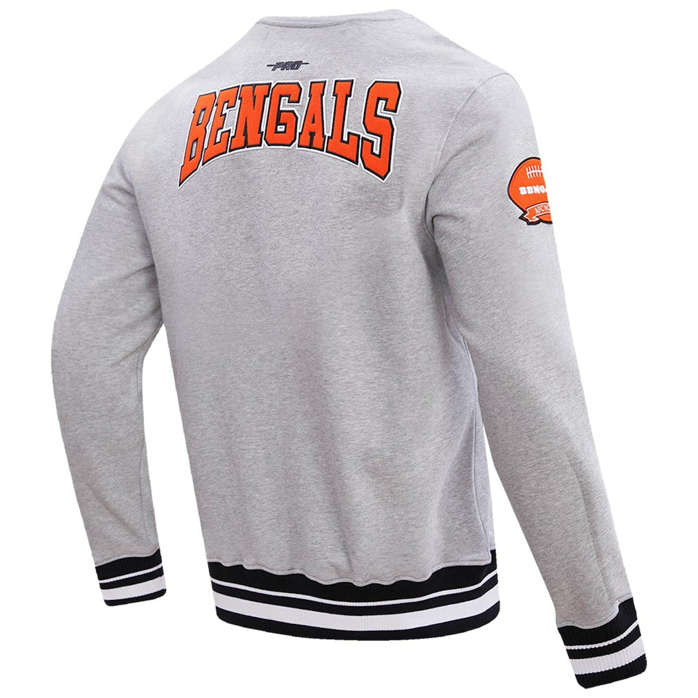Pro Standard Crest Emblem Pullover Sweatshirt - Cincinnati Bengals