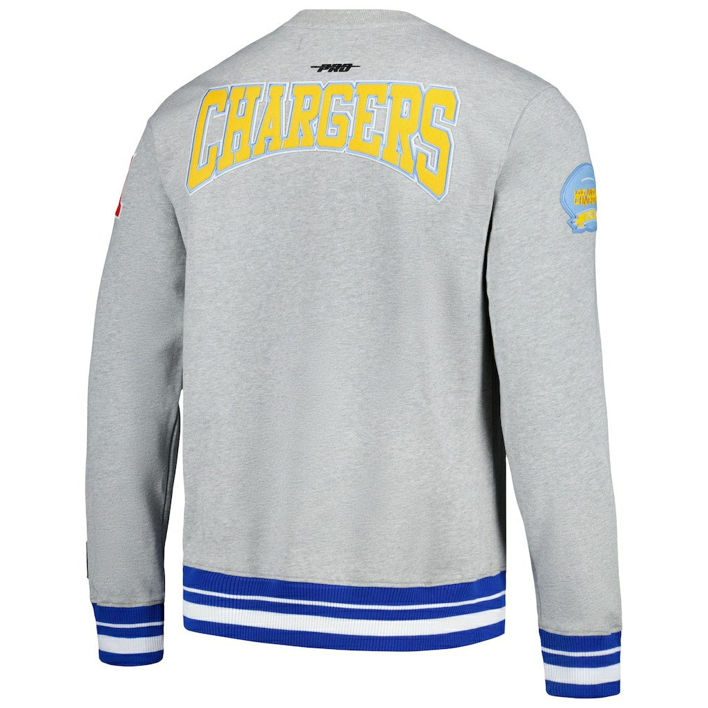 Pro Standard Crest Emblem Pullover Sweatshirt - Los Angeles Chargers