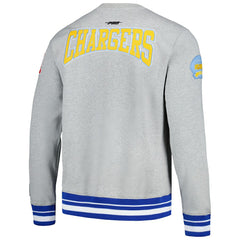 Pro Standard Crest Emblem Pullover Sweatshirt - Los Angeles Chargers