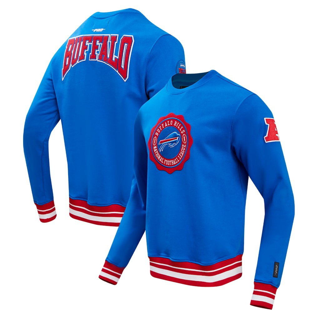 Pro Standard Crest Emblem Pullover Sweatshirt - Buffalo Bills