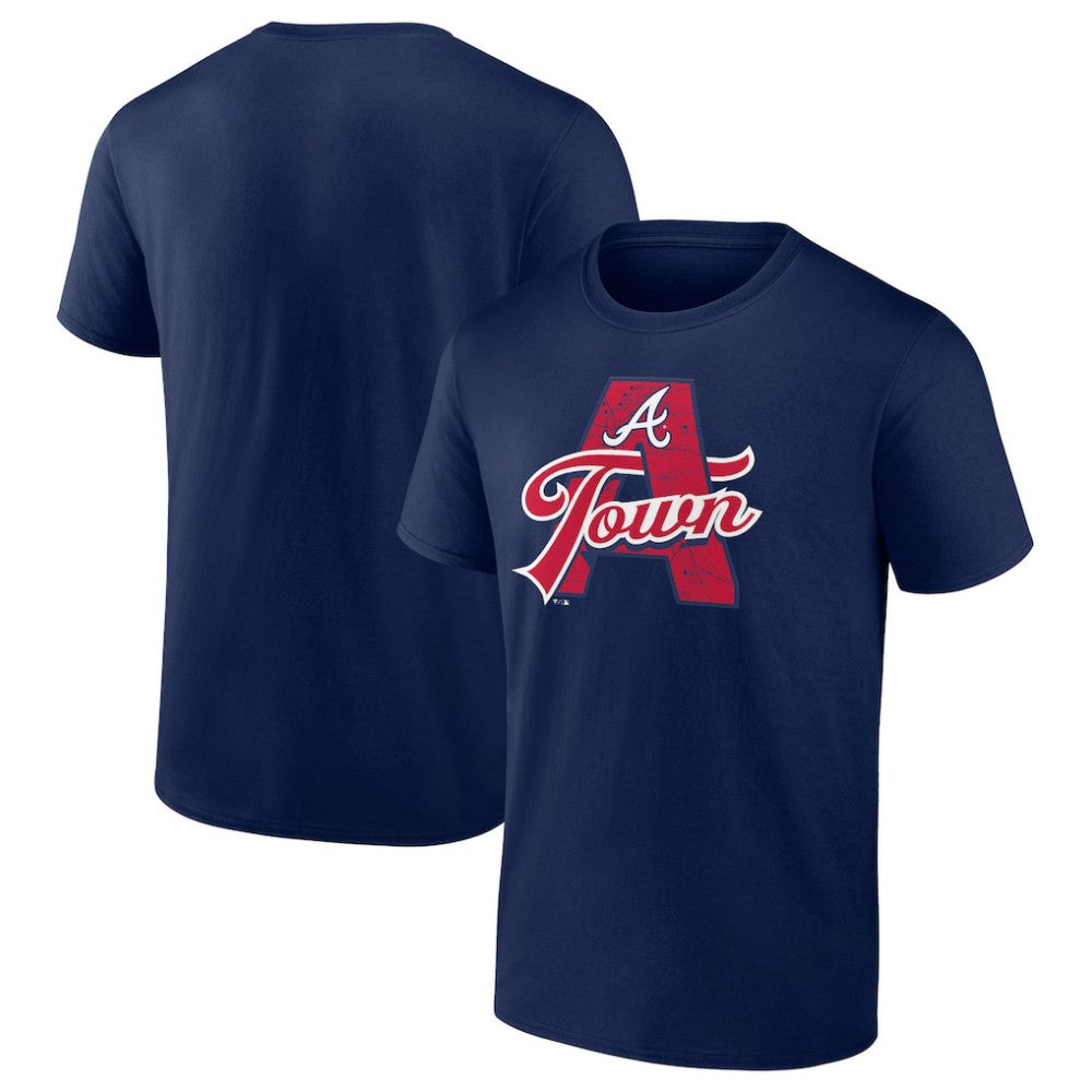 MLB Atlanta Braves Hometown A Town Map T-Shirt