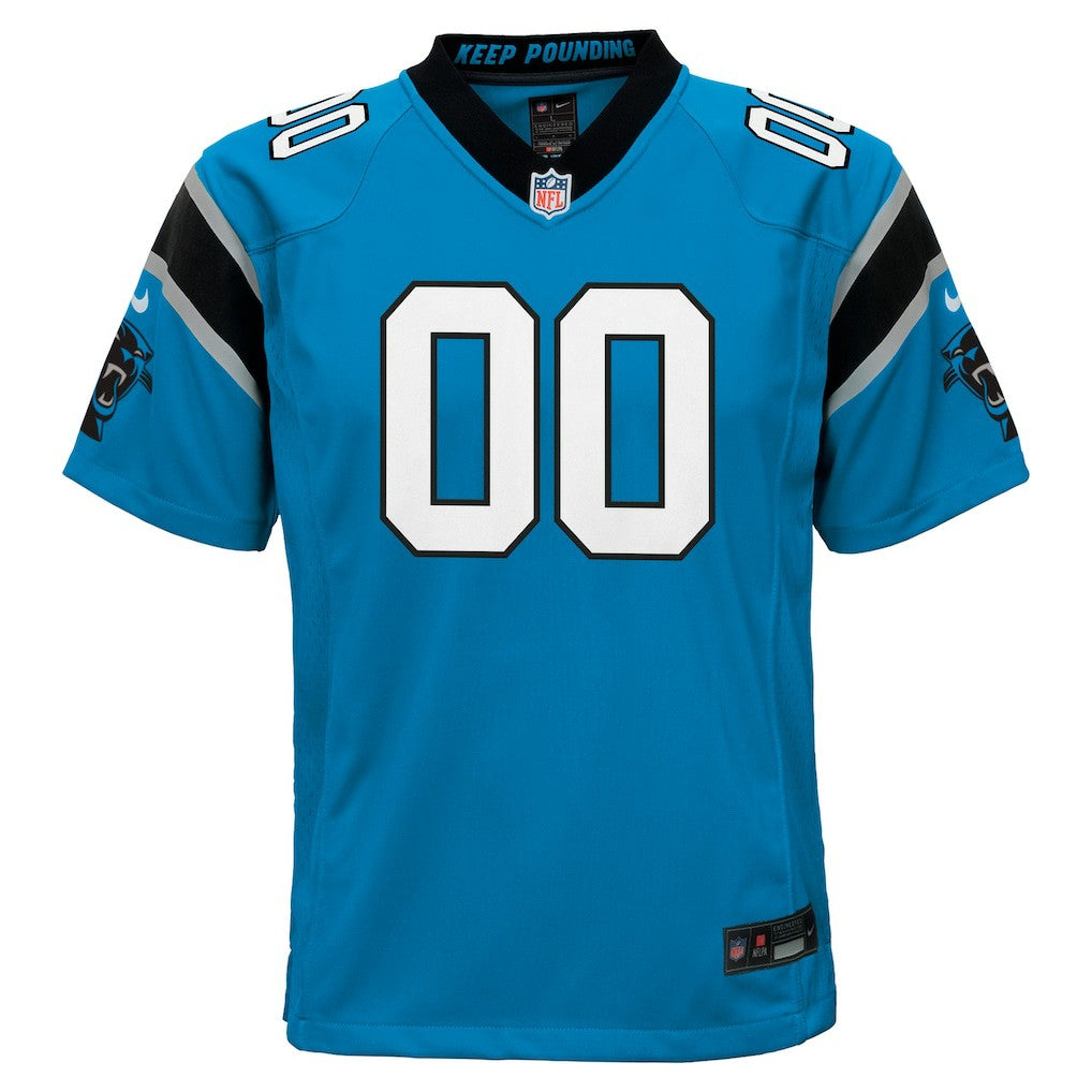 Youth Alternate Custom Game Jersey - Carolina Panthers