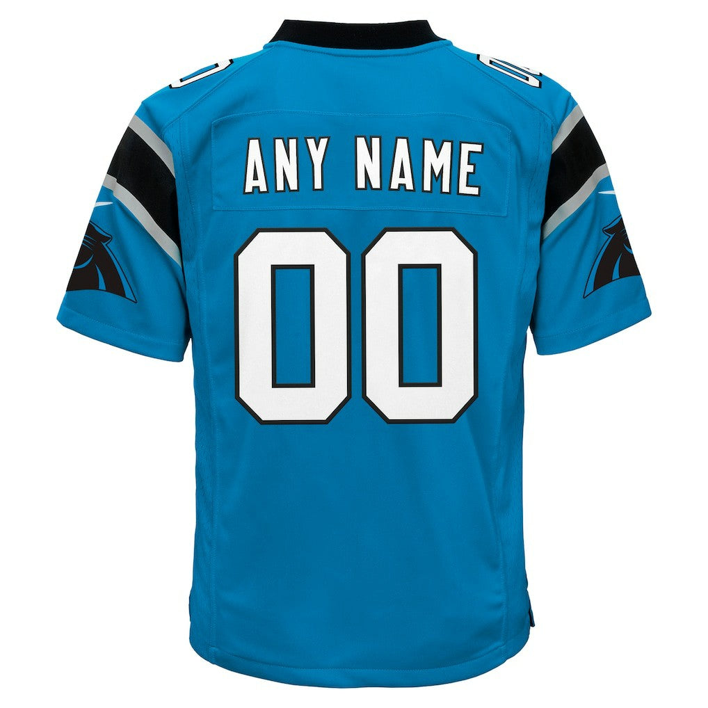 Youth Alternate Custom Game Jersey - Carolina Panthers