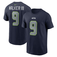 Kenneth Walker III  Player Name & Number T-Shirt - Seattle Seahawks