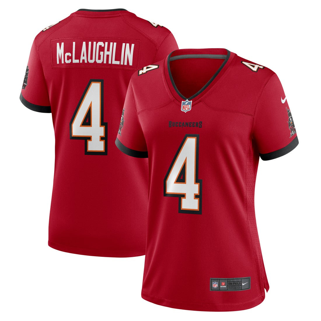 Chase McLaughlin  Women's Game Player Jersey - Tampa Bay Buccaneers