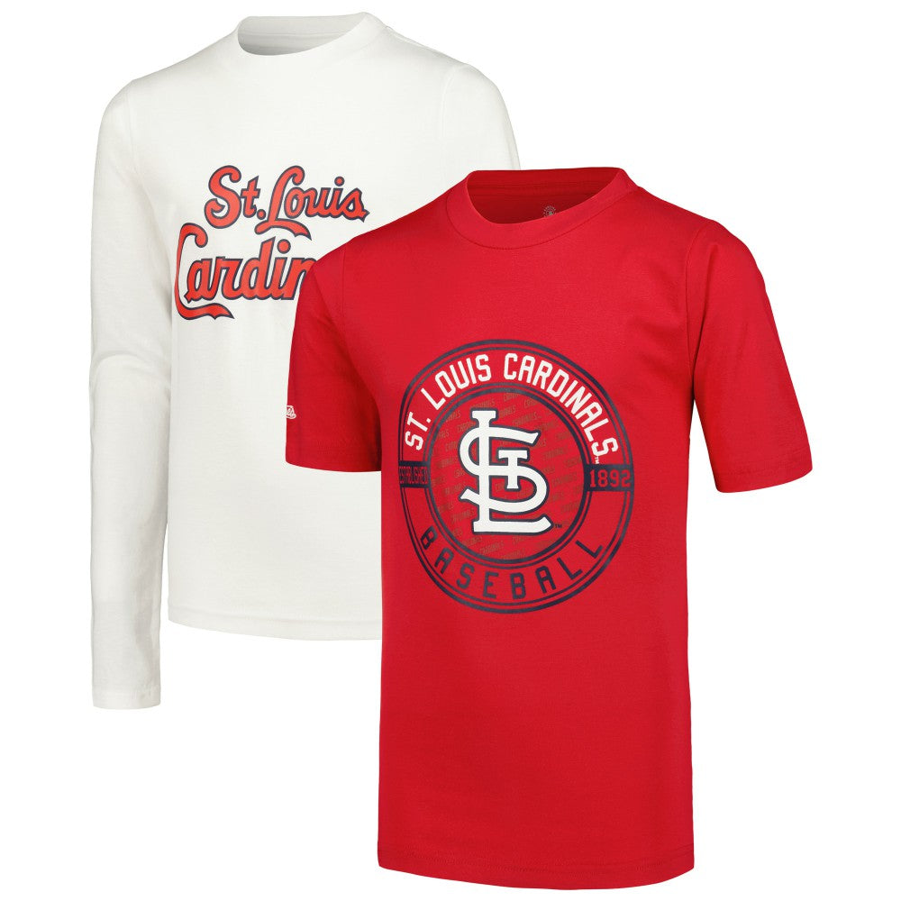 MLB St. Louis Cardinals Stitches Youth T-Shirt Combo Set