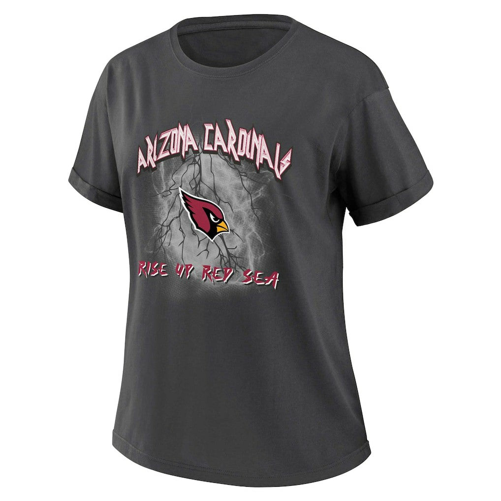 WEAR by Erin Andrews Women's Boyfriend T-Shirt - Arizona Cardinals