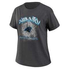 WEAR by Erin Andrews Women's Boyfriend T-Shirt - Carolina Panthers