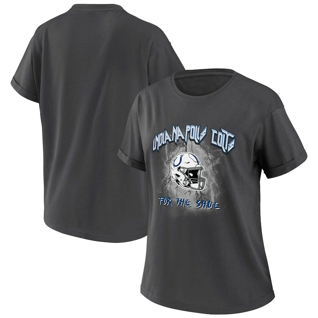 WEAR by Erin Andrews Women's Boyfriend T-Shirt - Indianapolis Colts